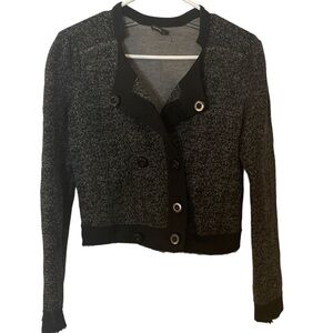 Club Monaco 100% Merino Wool Sweater Blazer Medium